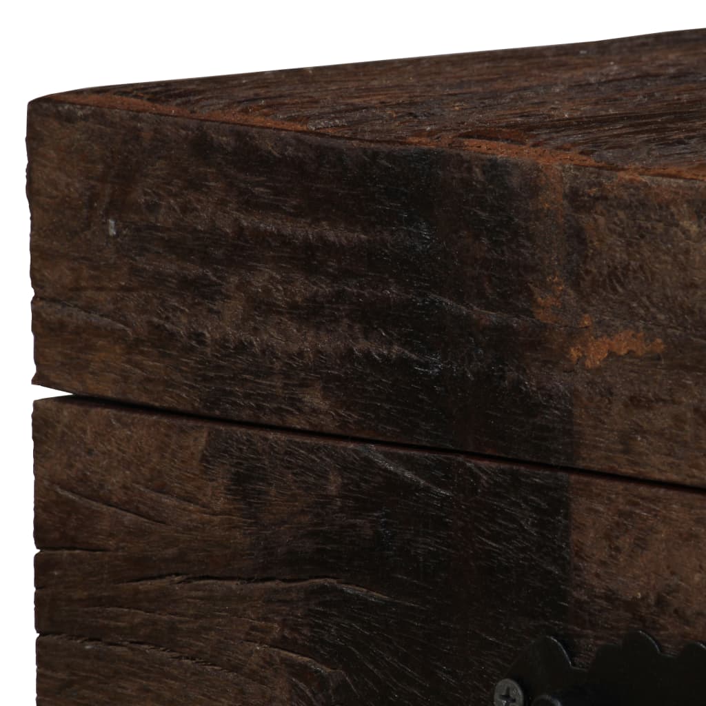 vidaXL Opbergkist 80x40x40 cm massief gerecycled hout
