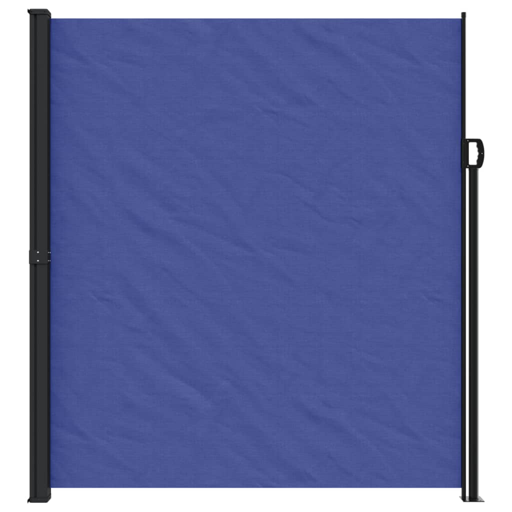 vidaXL Windscherm uittrekbaar 220x300 cm blauw