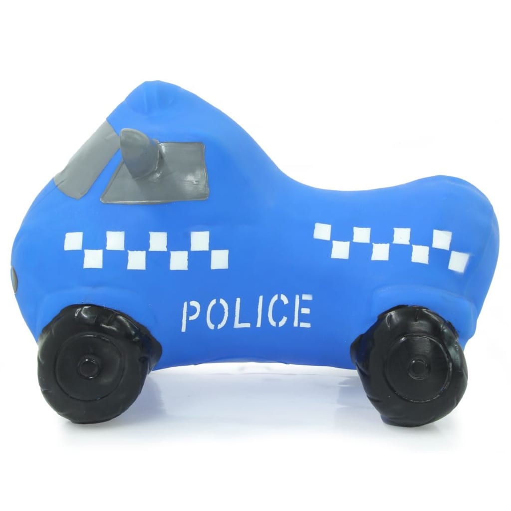 JAMARA Skippybal politieauto met pomp blauw