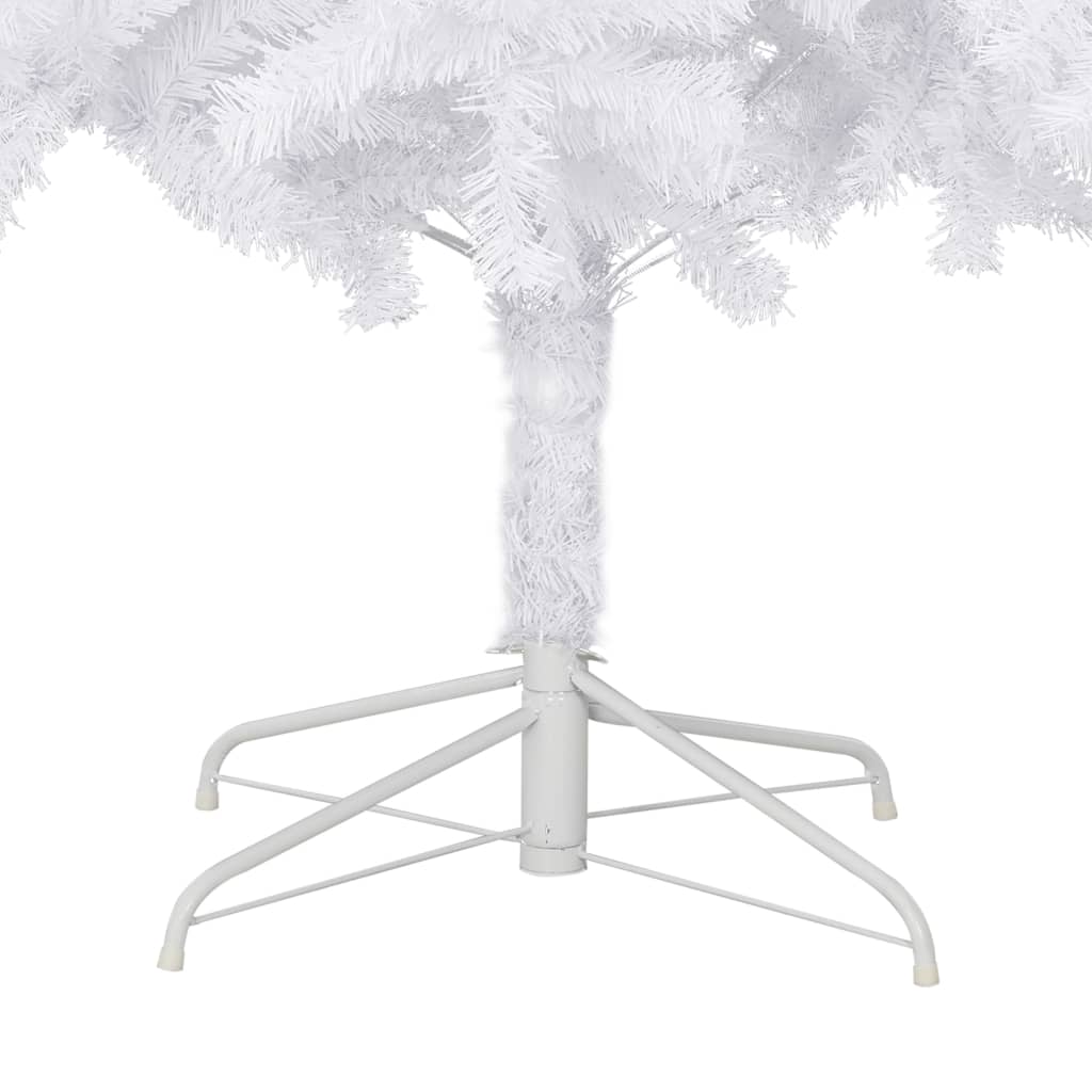 vidaXL Kunstkerstboom met verlichting 300 cm wit