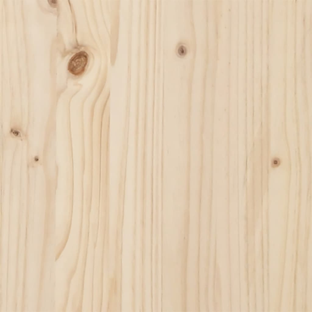 vidaXL Kinderhoogslaper met glijbaan massief grenenhout 80x200 cm
