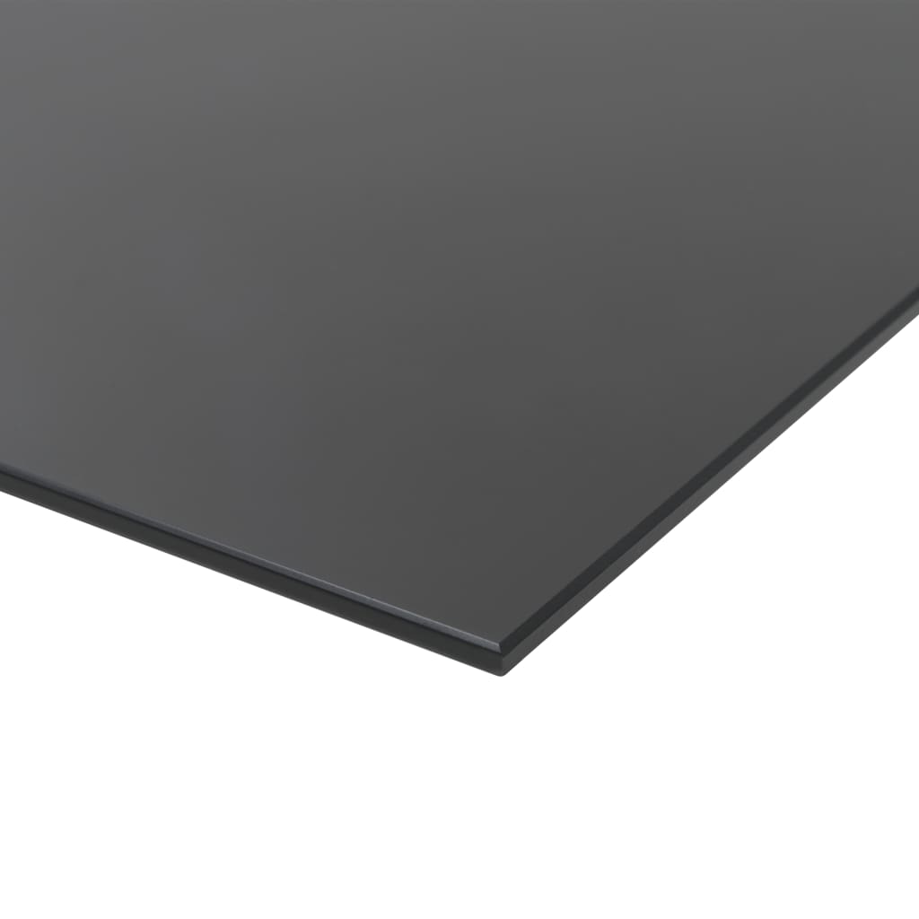 vidaXL Magneetbord voor aan de wand 60x60 cm glas