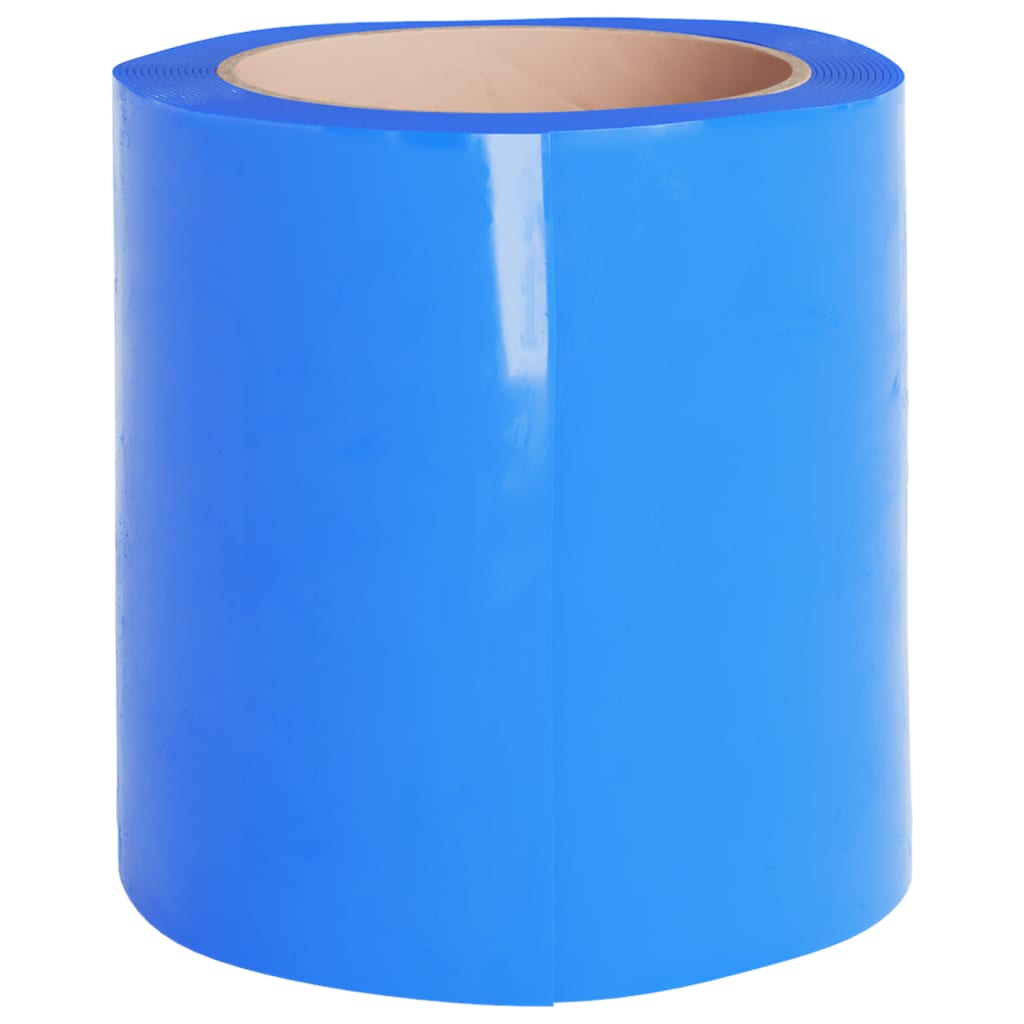 vidaXL Deurgordijn 200x1,6 mm 10 m PVC blauw