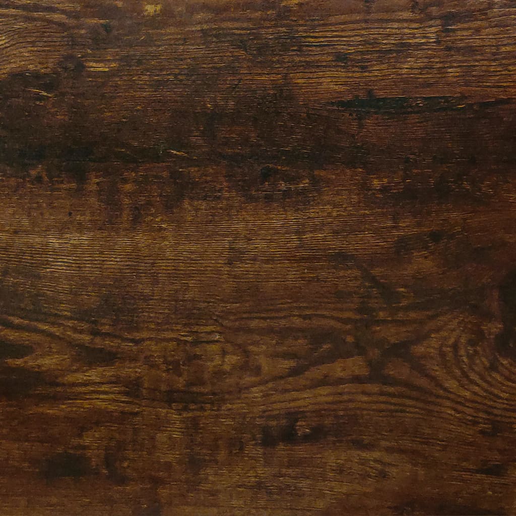 vidaXL Schoenenkast 59x17x81 cm bewerkt hout gerookt eikenkleurig