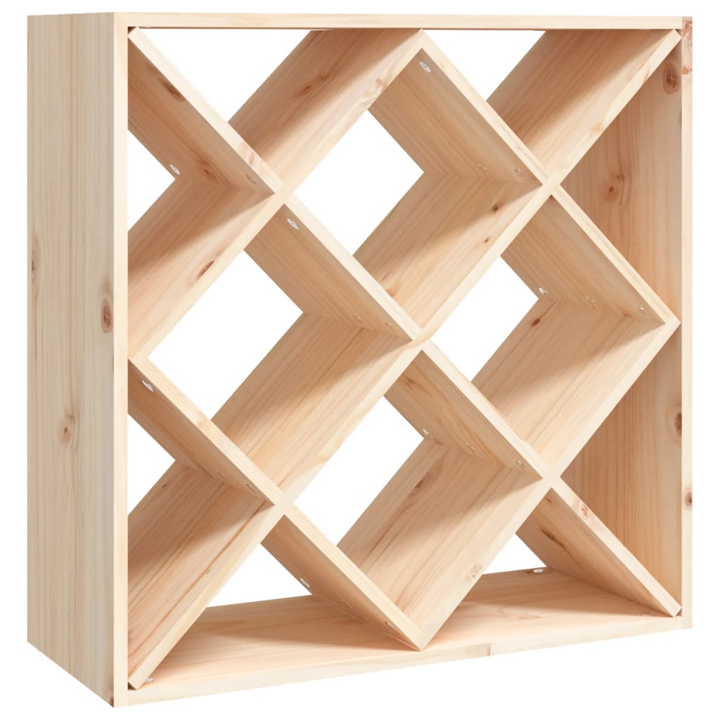 Wijnrek met bovenblad 67,5x25x60 cm massief grenenhout kopen