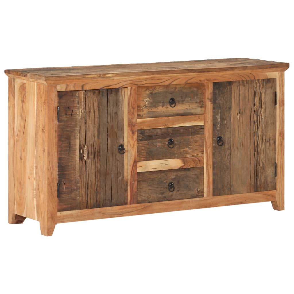 vidaXL Dressoir 140x40x75 cm massief gerecycled hout