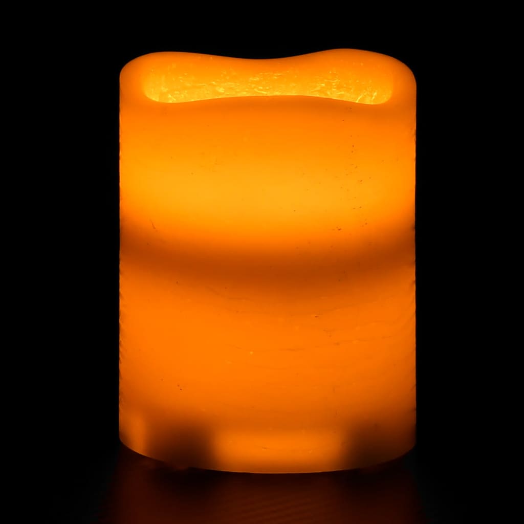 vidaXL LED-kaarsen 24 st vlamloos met afstandsbediening warmwit