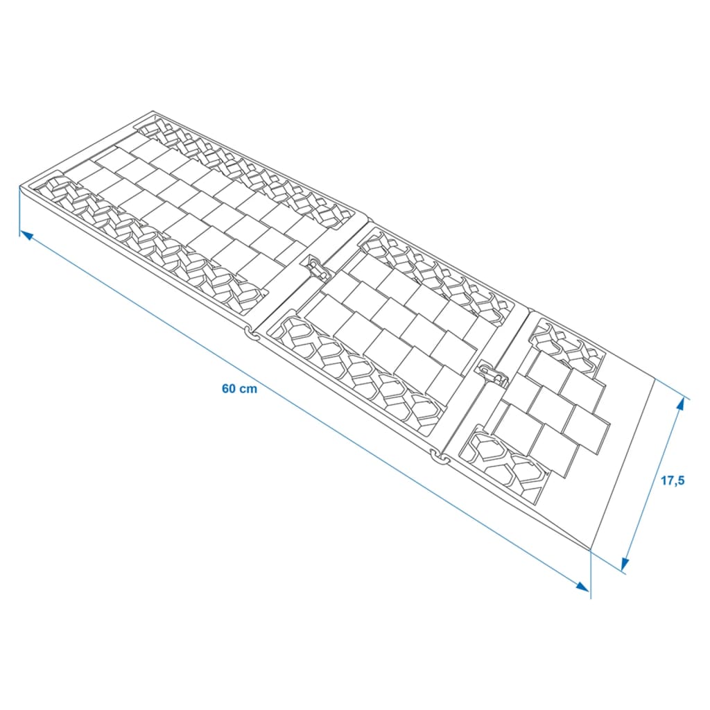 ProPlus opvouwbare anti-slip mat (set van 2) 360835