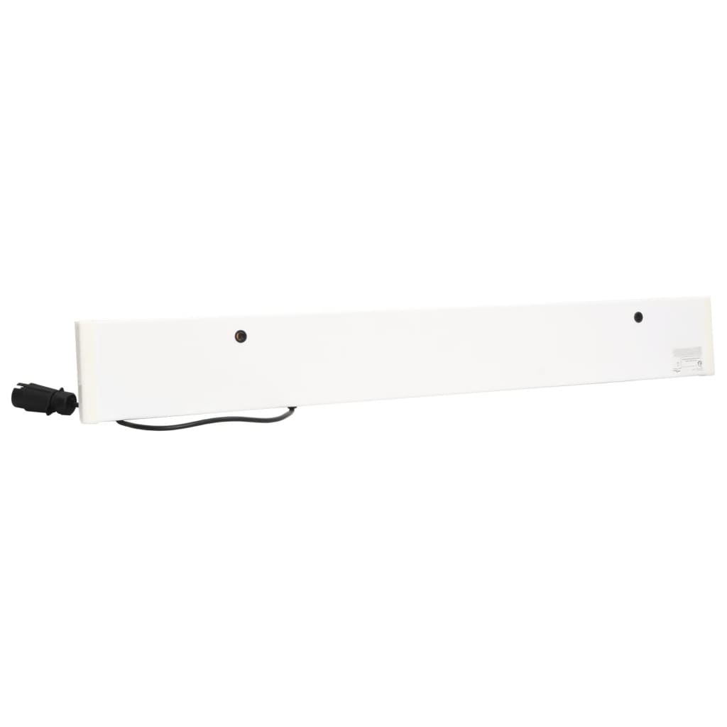 vidaXL Aanhangerverlichting klassiek peertje 12 V 115x7x14 cm rood