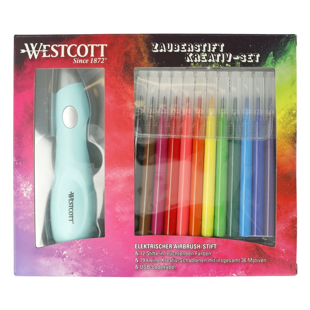 WESTCOTT Airbrush pennenset elektrisch