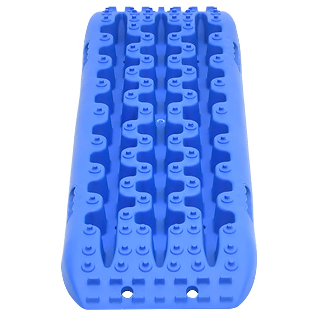 vidaXL Gripplaten 2 st 106x30,5x7 cm nylon blauw