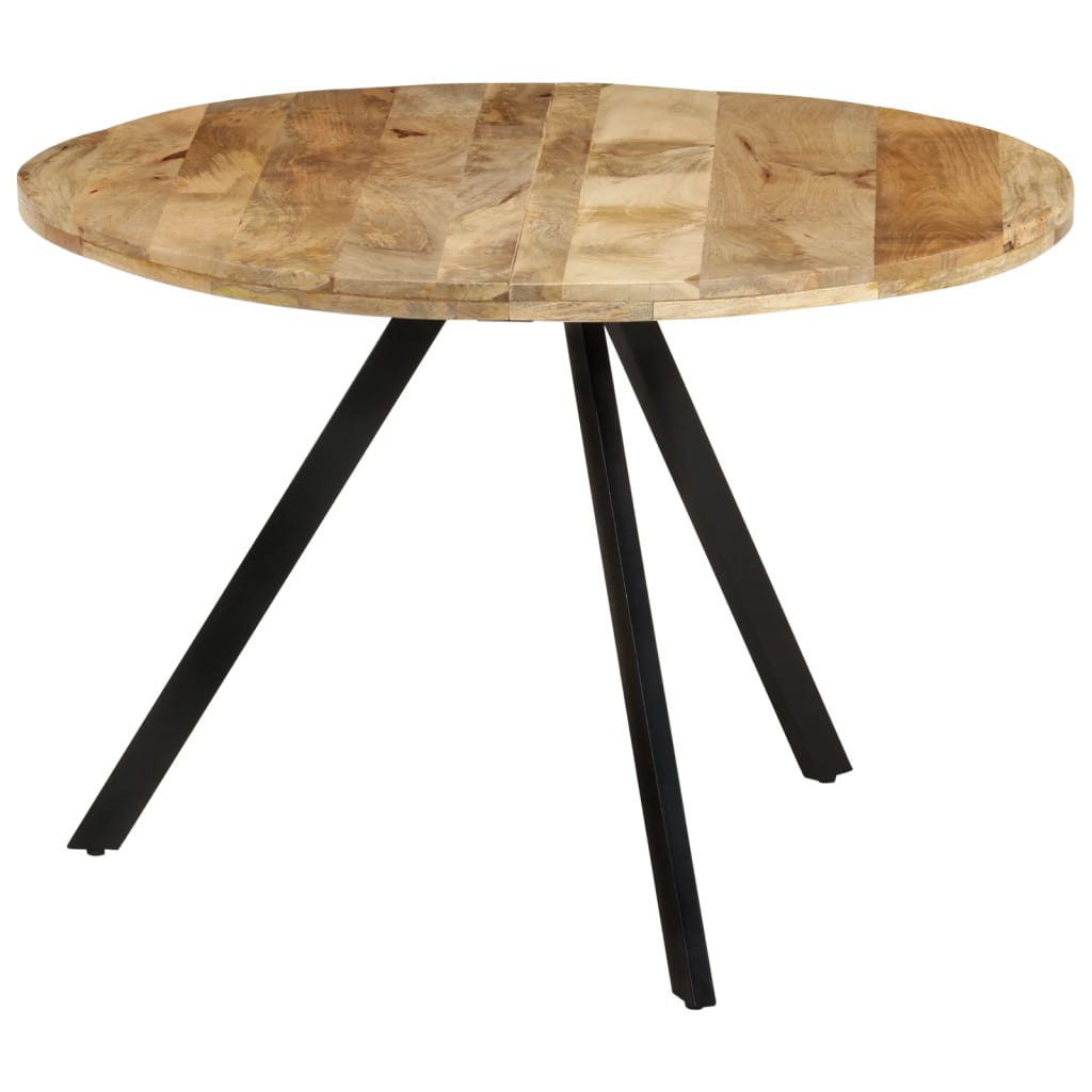 vidaXL Eettafel 110x75 cm massief mangohout