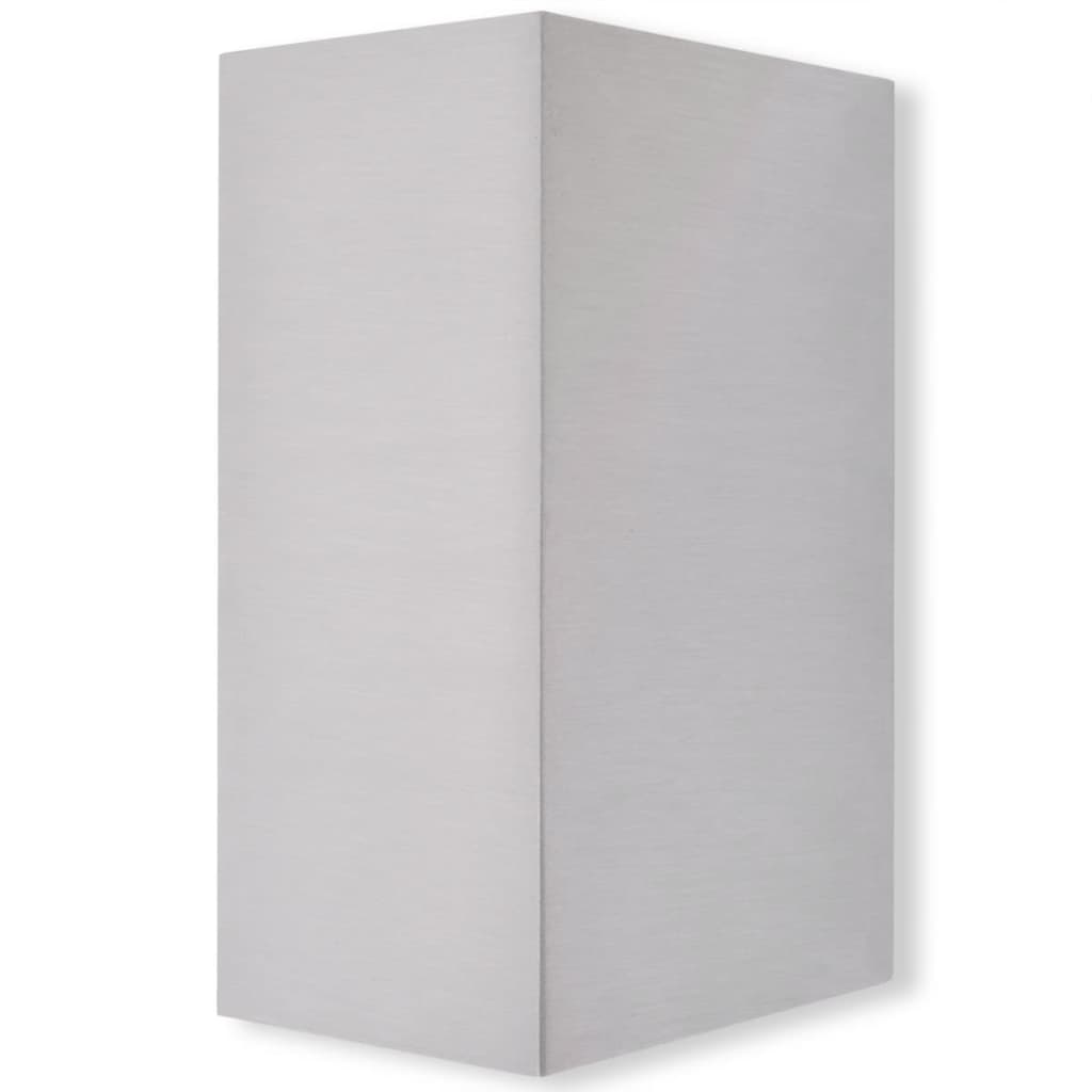 vidaXL Wandlamp buiten boven en onder licht 2 stuks