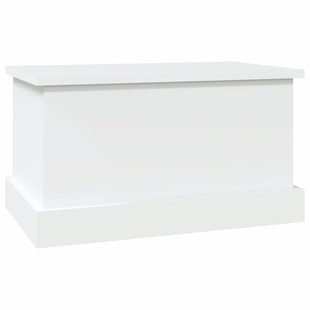 vidaXL Opbergbox 50x30x28 cm bewerkt hout wit