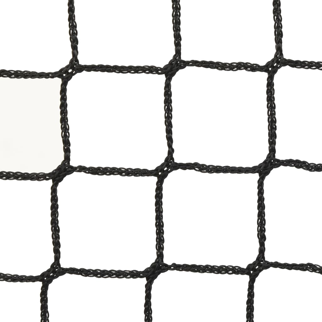vidaXL Honkbaltrainingsnet 174x76x158,5 cm zwart
