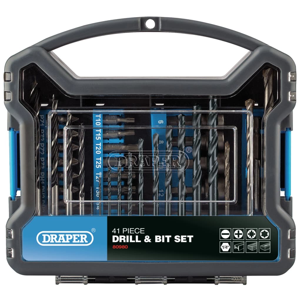 Draper Tools 41-delige Boorbit- en accessoireset
