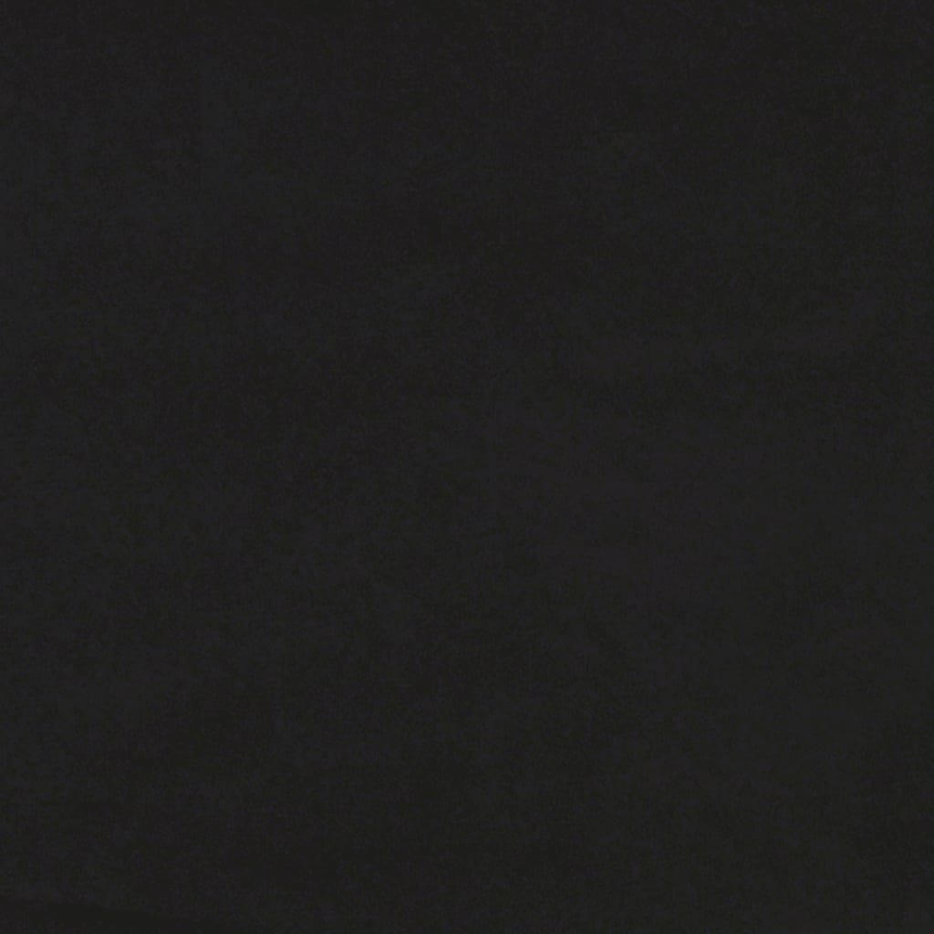 vidaXL 3-delige Loungeset fluweel zwart