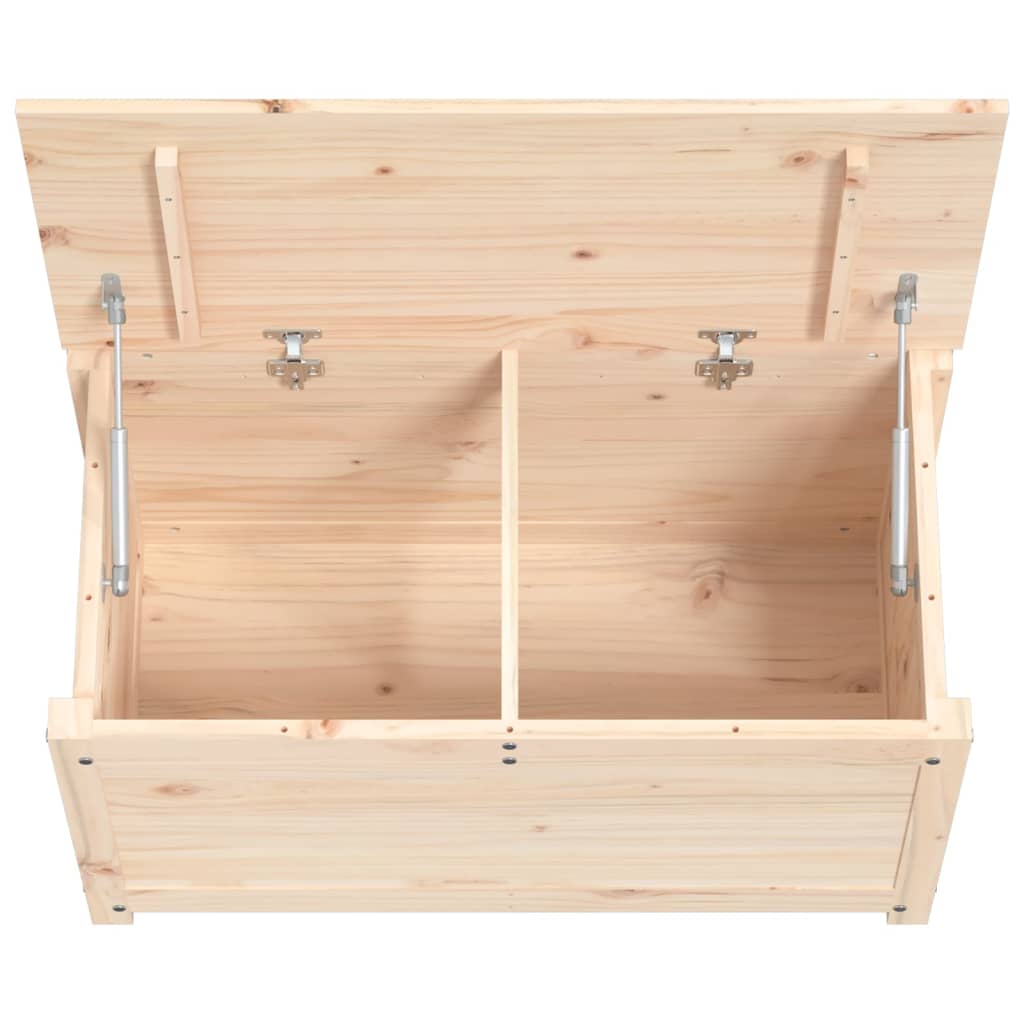 vidaXL Opbergbox 80x40x45,5 cm massief grenenhout