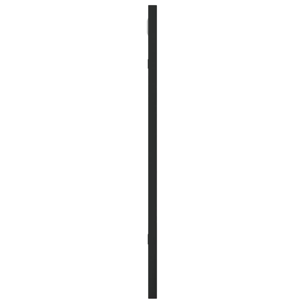 vidaXL Wandspiegel rechthoekig 40x50 cm ijzer zwart