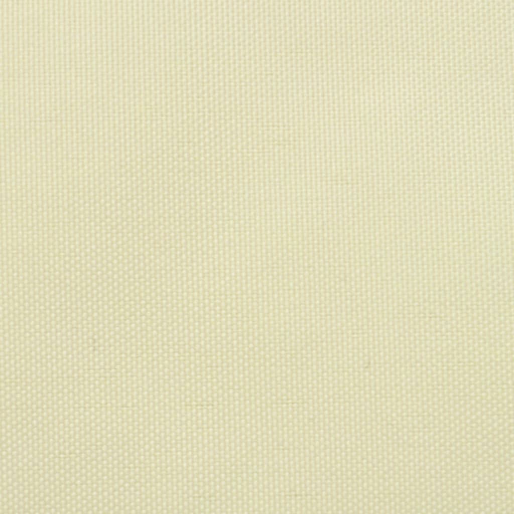 vidaXL Balkonscherm Oxford textiel 75x400 cm crème