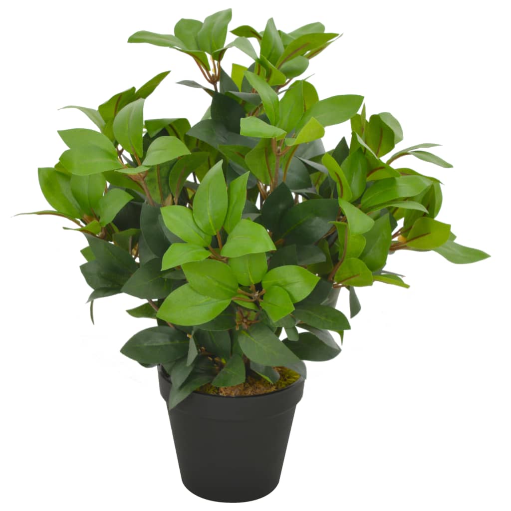 vidaXL Kunstplant met pot laurierboom 40 cm groen