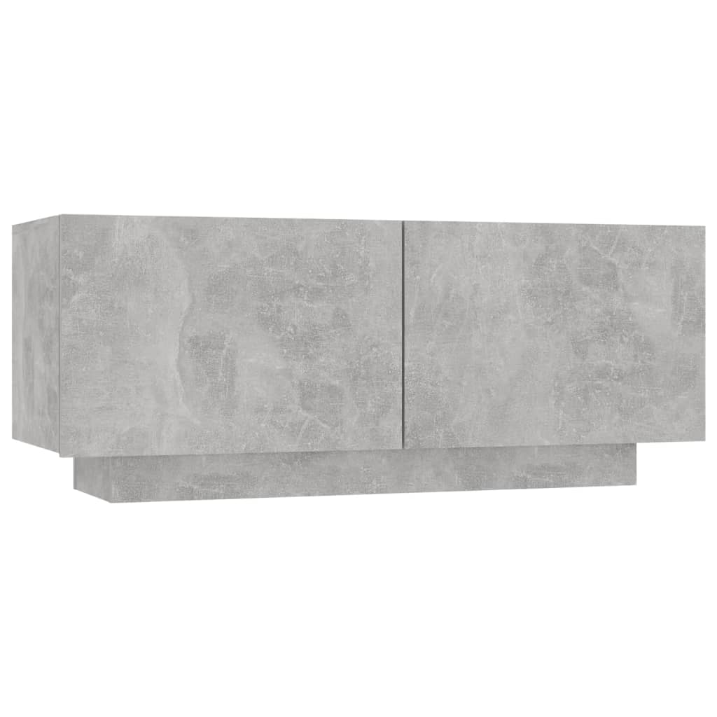 vidaXL Tv-meubel 100x35x40 cm spaanplaat betongrijs