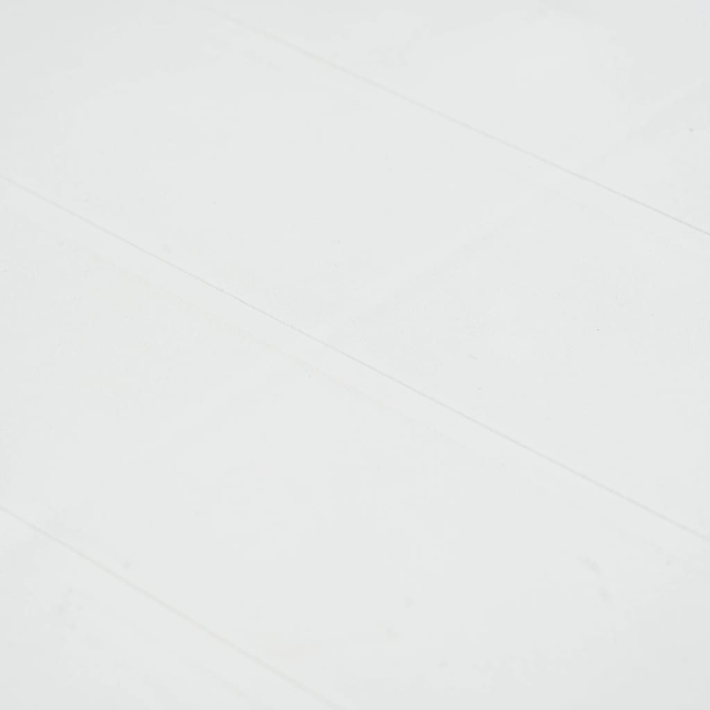 vidaXL 9-delige Tuinset rattan-look kunststof wit