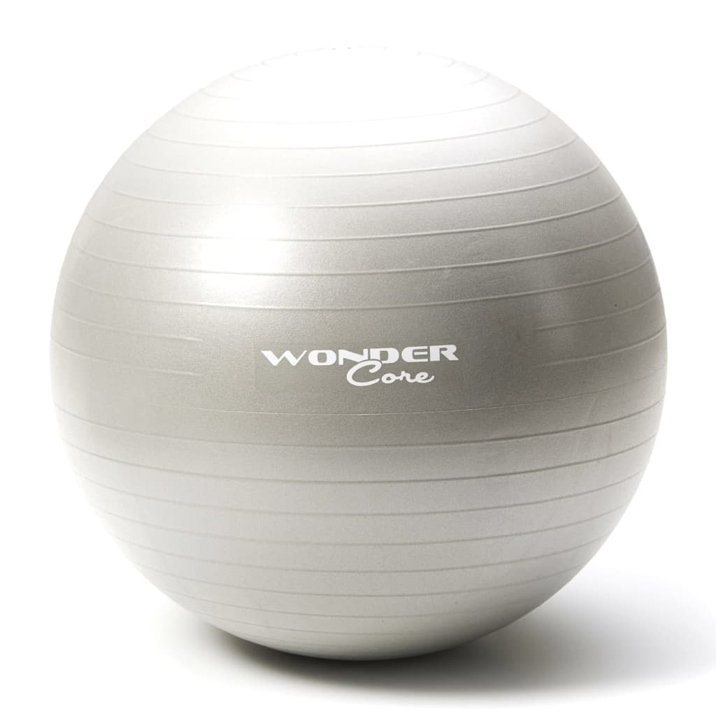 papier Computerspelletjes spelen telegram Wonder Core Fitnessbal anti-barst 75 cm grijs online kopen | vidaXL.be