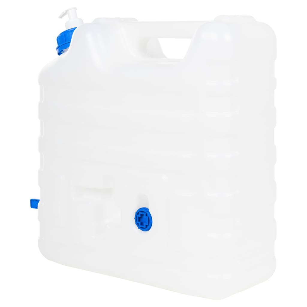 vidaXL Watertank met kraan en zeepdispenser 17 L kunststof
