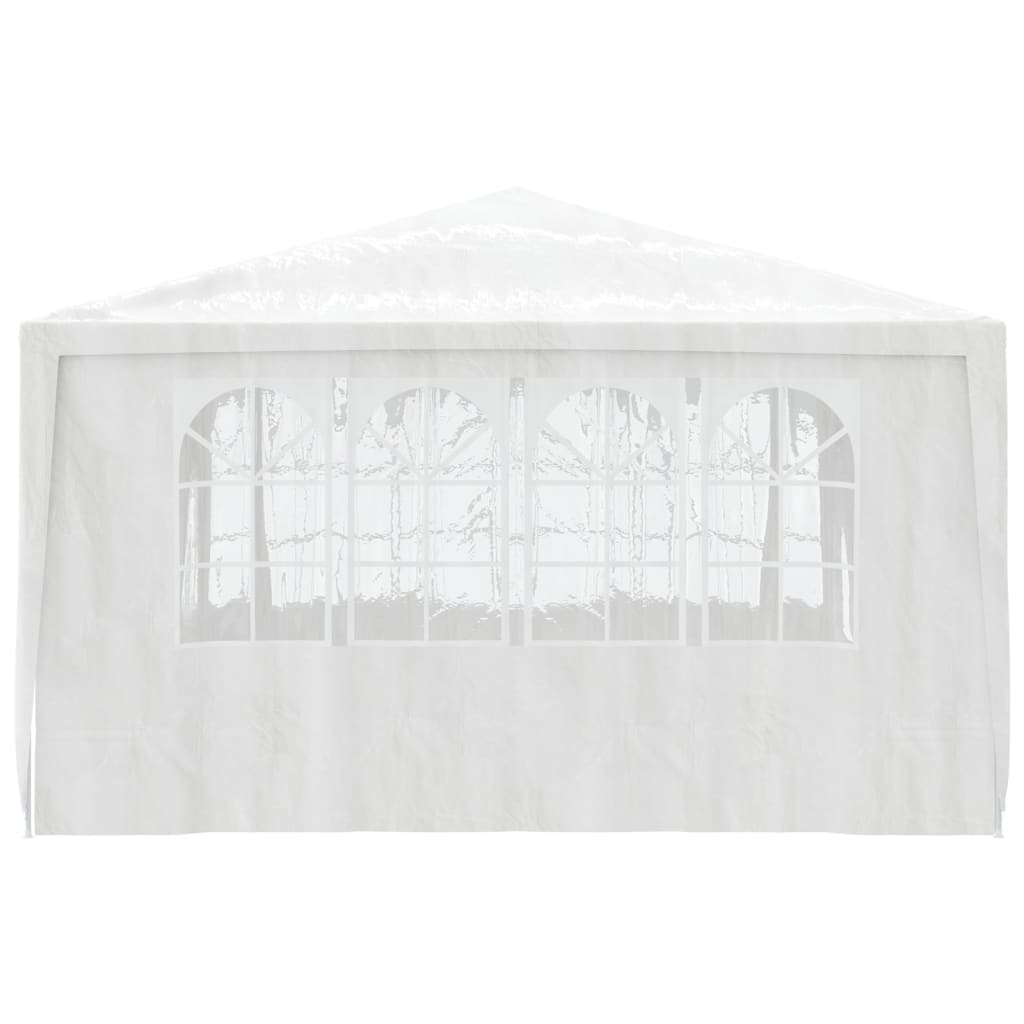 vidaXL Partytent met zijwanden professioneel 90 g/m² 4x4 m wit