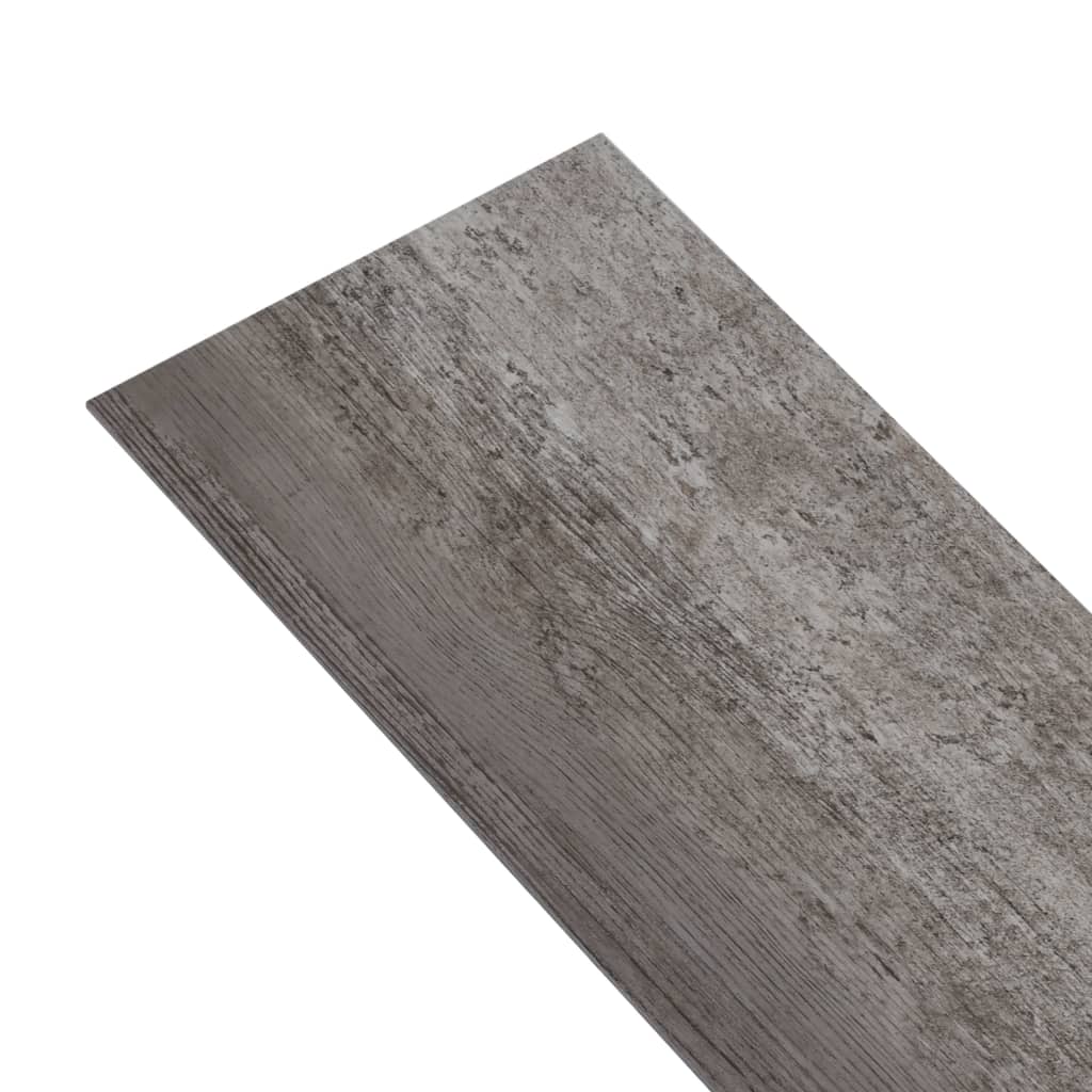 vidaXL Vloerplanken niet-zelfklevend 5,26 m² 2 mm PVC gestreept hout