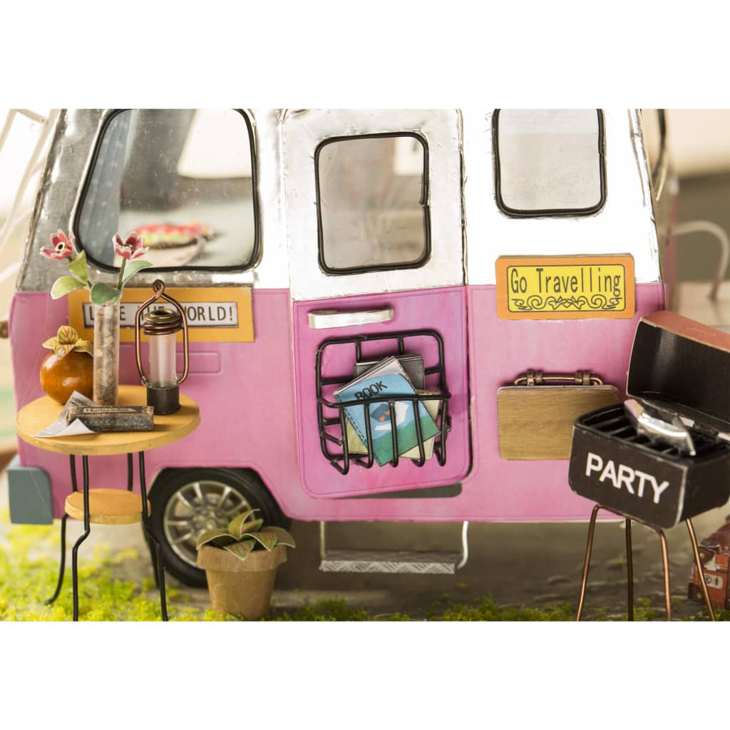 Robotime Miniatuur autoset Happy Camper