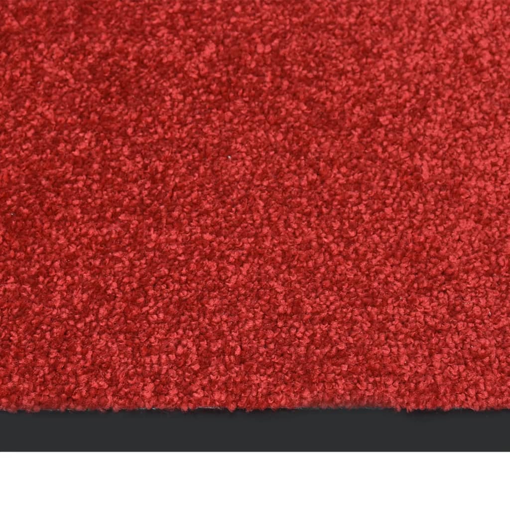 vidaXL Deurmat 40x60 cm rood