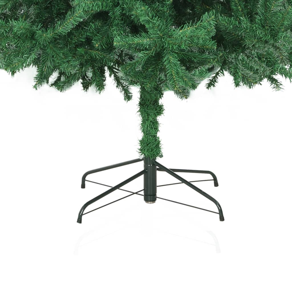 vidaXL Kunstkerstboom met verlichting 300 cm groen
