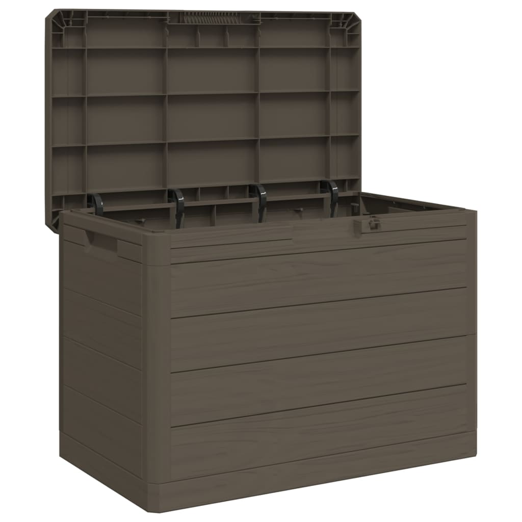 vidaXL Kussenbox 77,5x44,5x53 cm polypropeen bruin