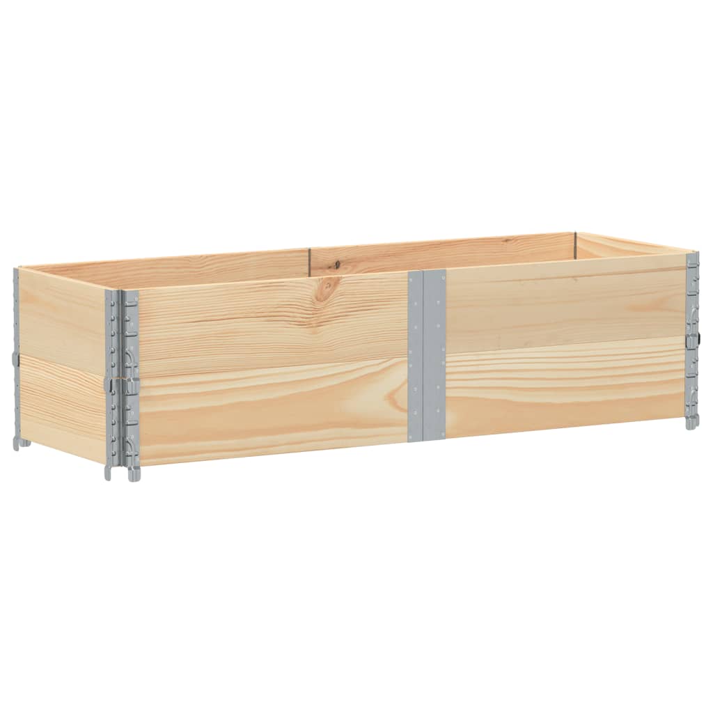 IvoQ Houten Plantenbak – 120x40x32 cm – Massief FSC Hout
