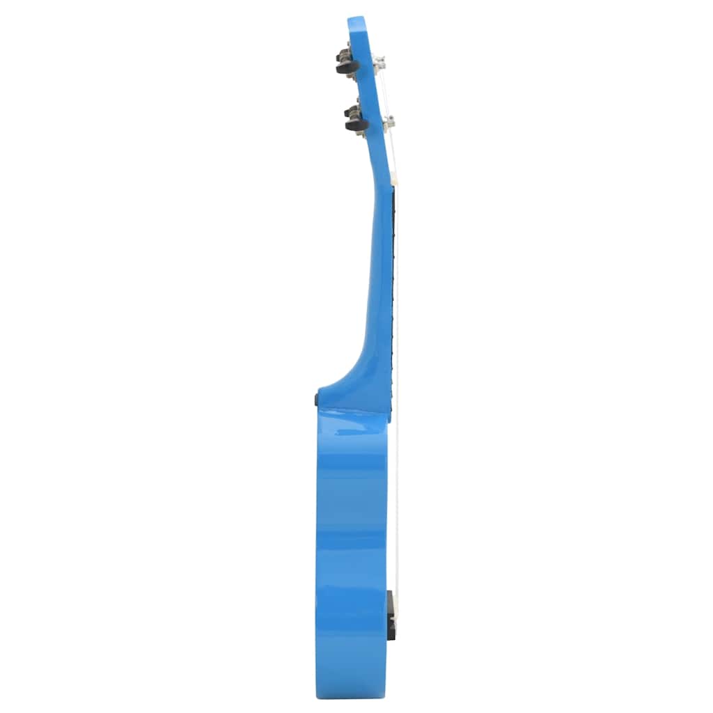 vidaXL Ukuleleset met tas voor kinderen sopraan 21'' blauw