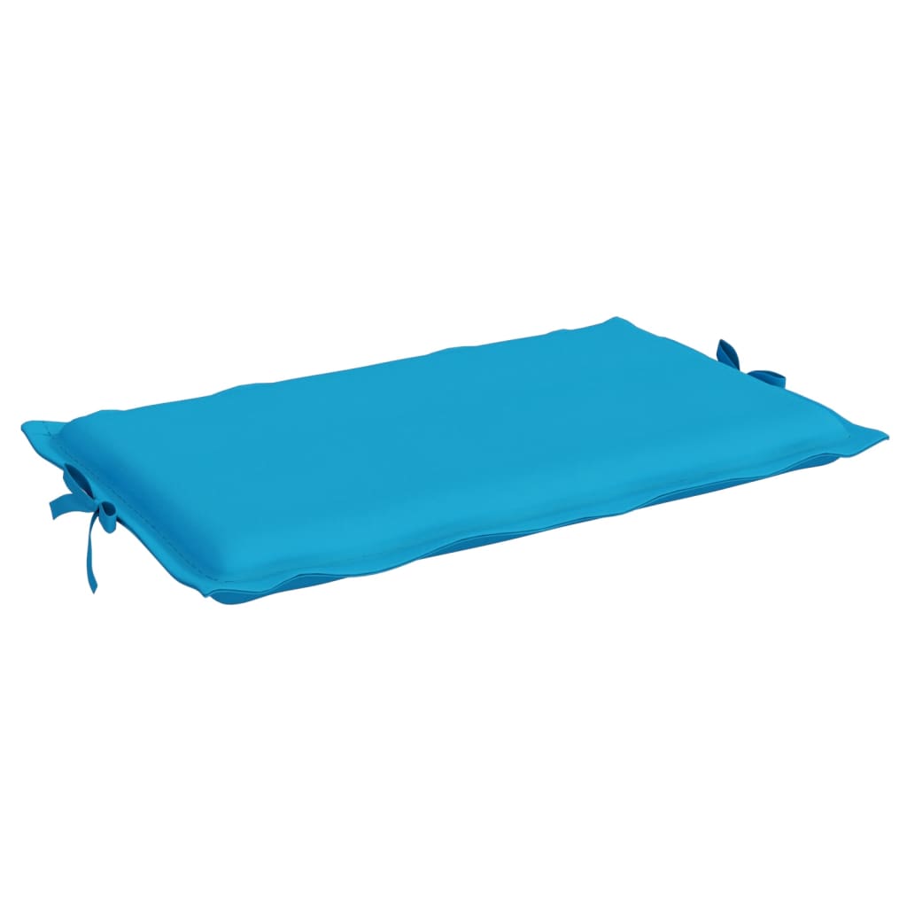 vidaXL Ligbedkussen 186x58x3 cm oxford stof blauw