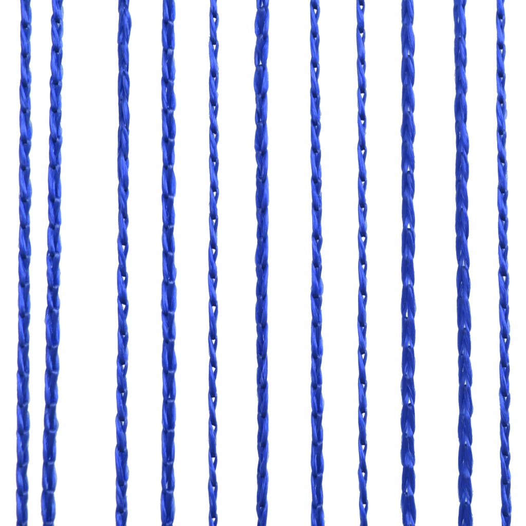 vidaXL Draadgordijnen 100x250 cm blauw 2 st