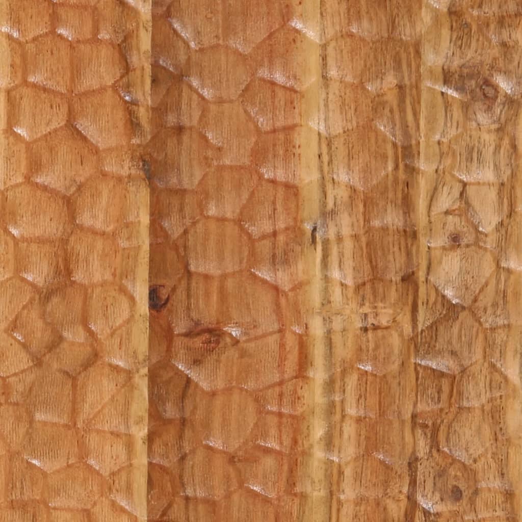 vidaXL 5-delige Badkamerkastset massief acaciahout