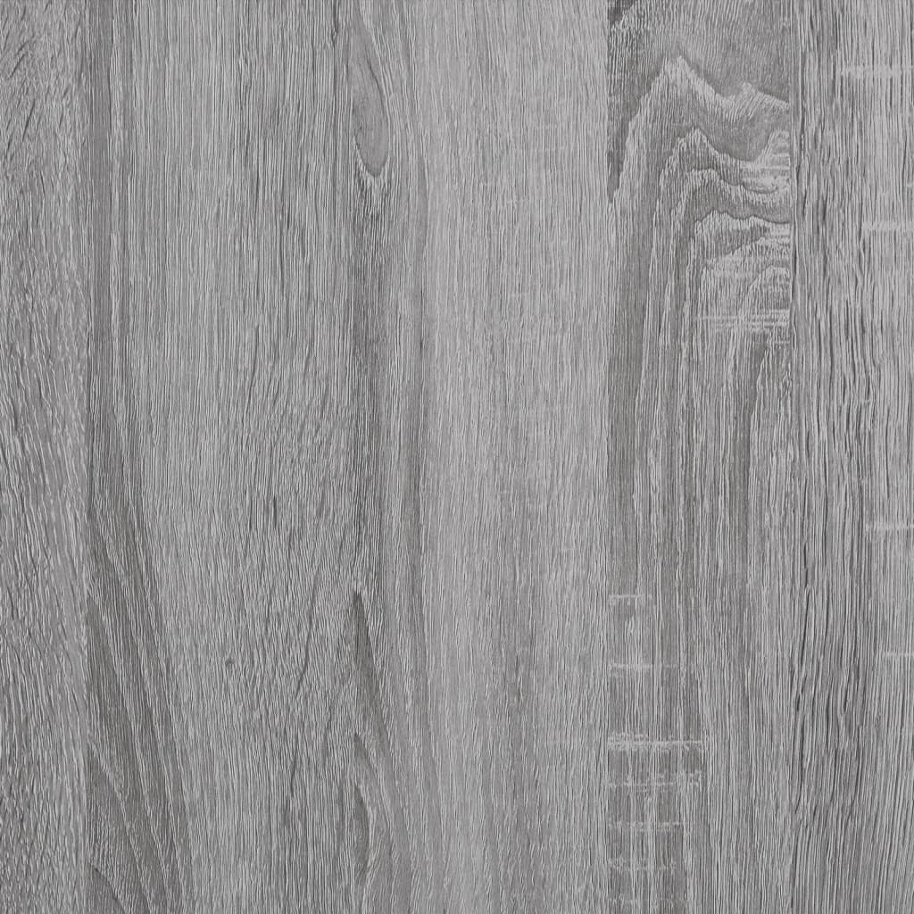 vidaXL Hangkast 29,5x31x60 cm bewerkt hout grijs sonoma eikenkleurig