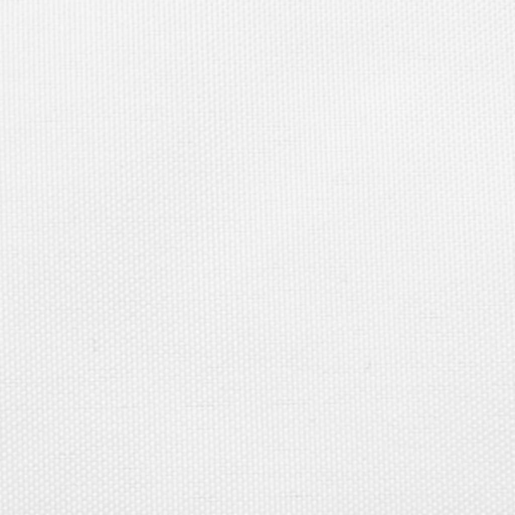 vidaXL Zonnescherm rechthoekig 2x5 m oxford stof wit