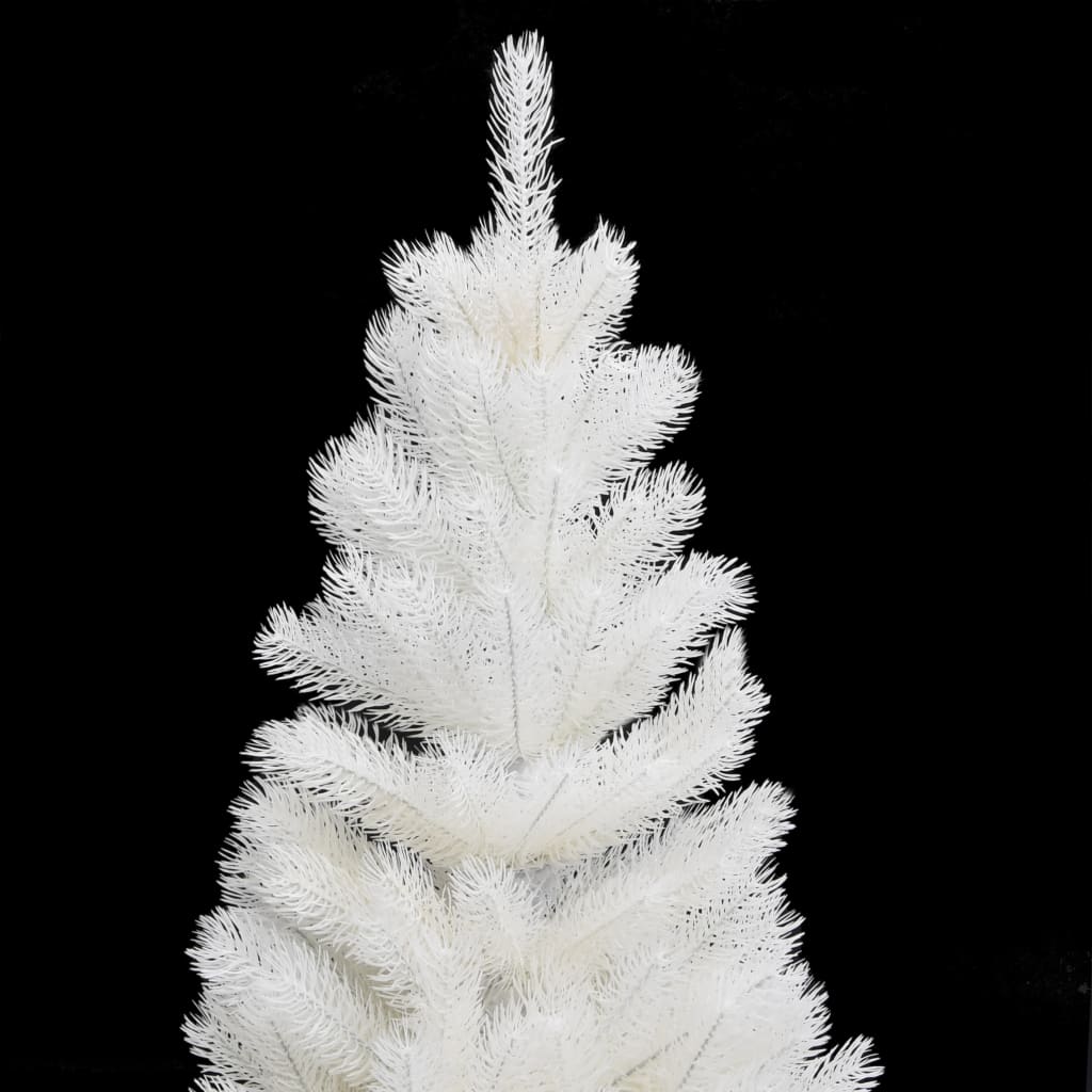 vidaXL Kunstkerstboom met levensechte naalden 90 cm wit
