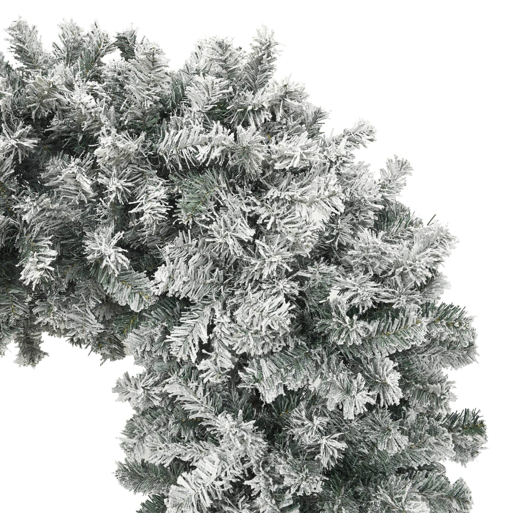 vidaXL Kerstboog met sneeuwvlokken 240 cm