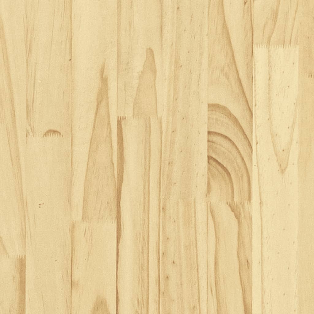 vidaXL Bedframe massief hout 90x190 cm