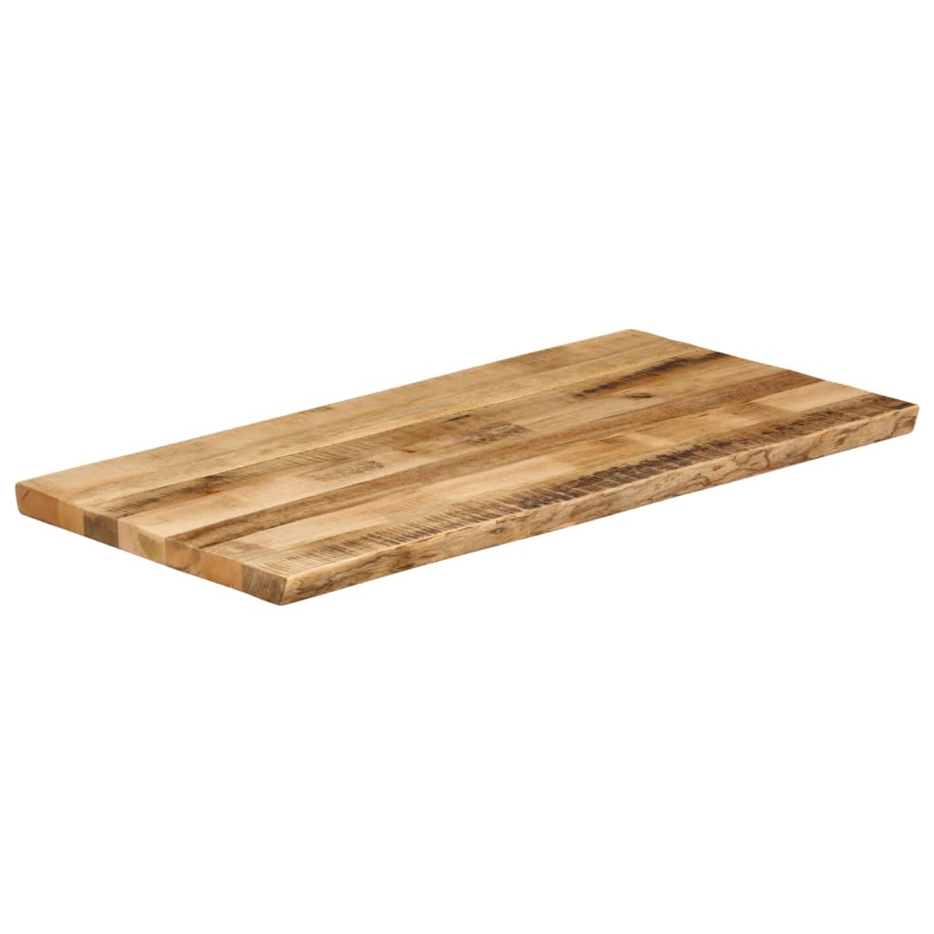 vidaXL Tafelblad met natuurlijke rand 120x60x3,8 cm massief mangohout