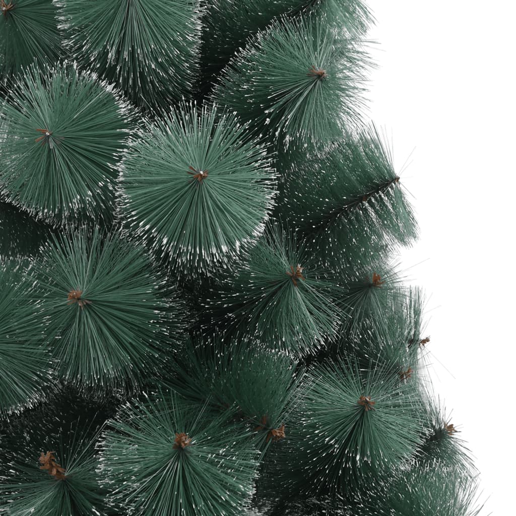 vidaXL Kunstkerstboom met verlichting en standaard 180 cm PET groen