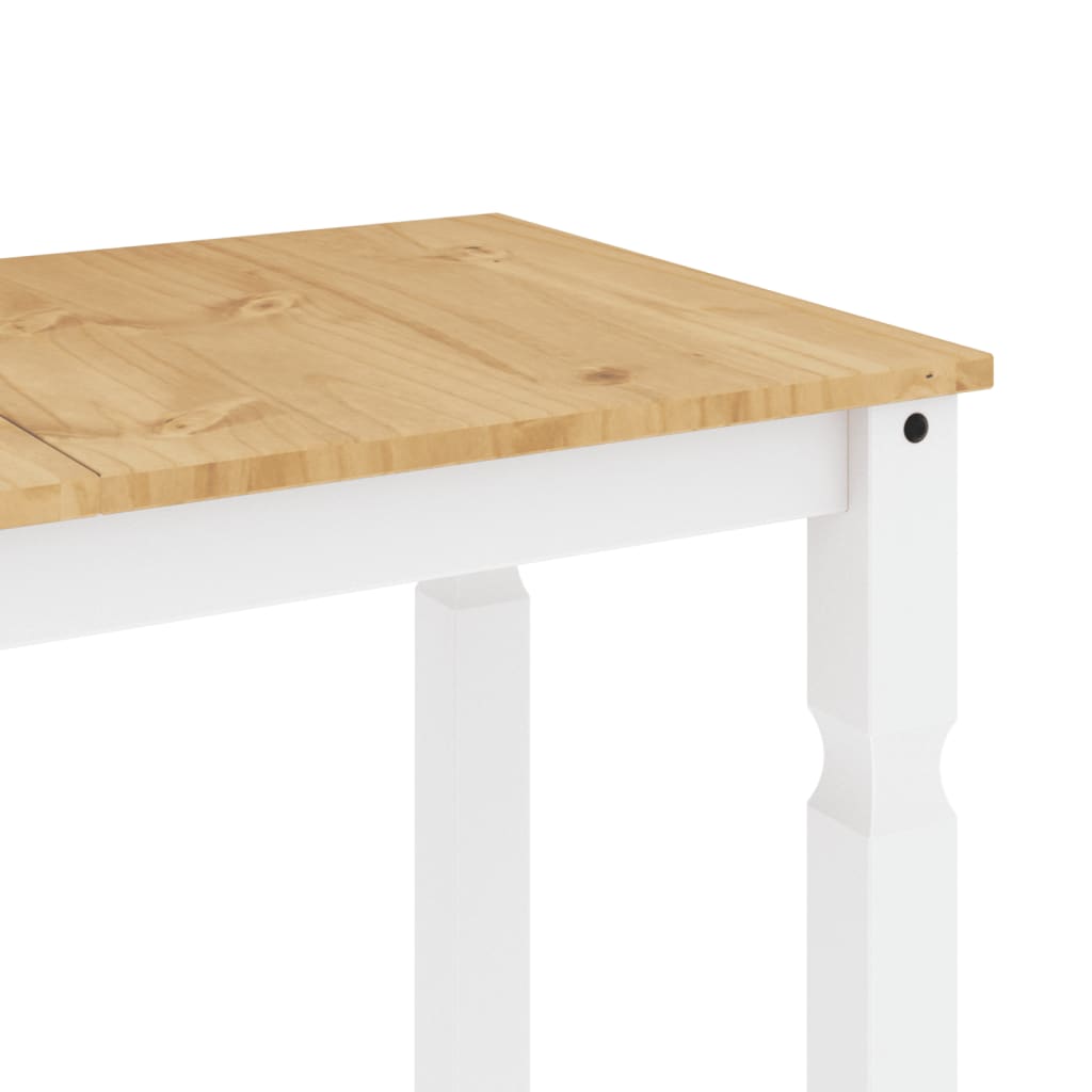k koma Massief grenenhouten tafel, eettafel gelakt grenen, duurzame beschermlaag 80 x 100 cm
