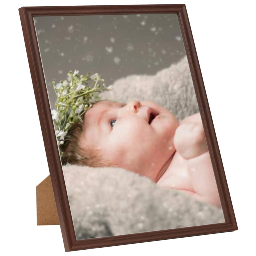 vidaXL Fotolijsten 5 st voor tafel 13x18 cm donkerrood