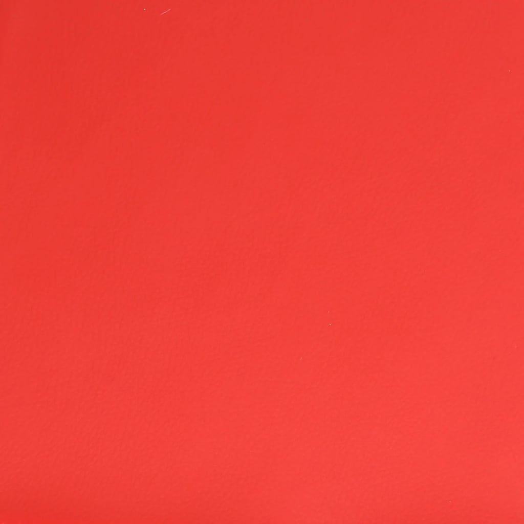 vidaXL Kantoorstoel draaibaar kunstleer rood en wit